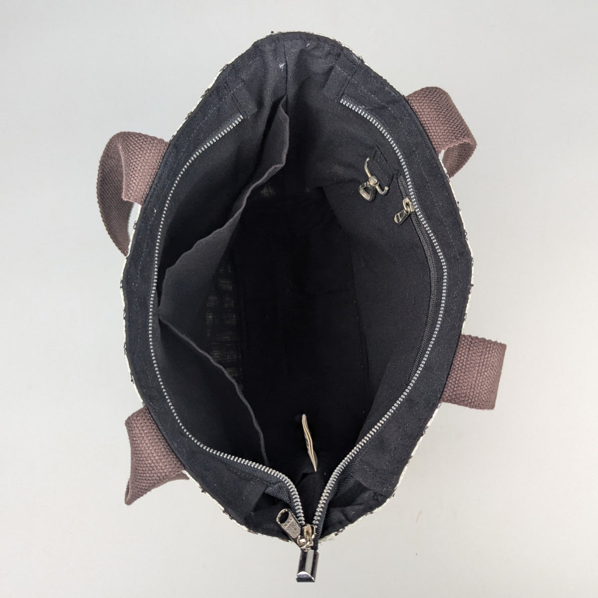 Upcycled Handcrafted Designer Shopper Tote (DST1225-001) PS_W