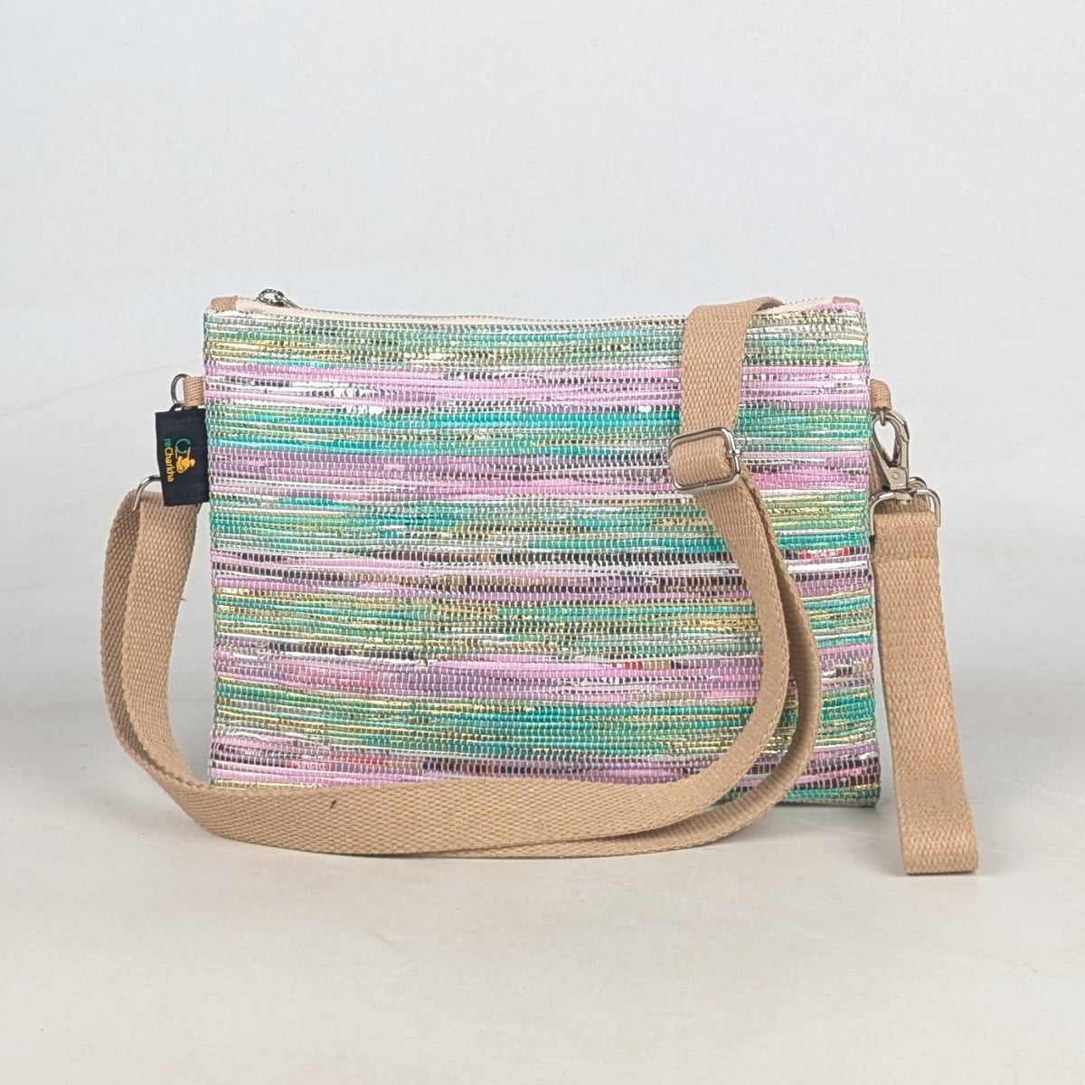 Upcycled Handcrafted Sling Bag (SI0726-017) 