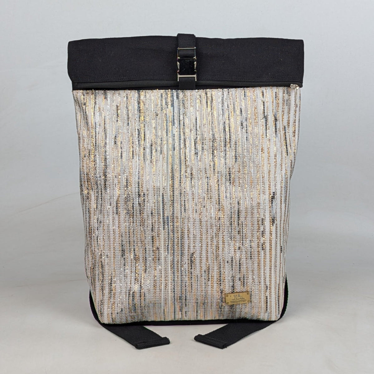 Upcycled Handcrafted Spartan Backpack (SBP0526-007) PS_W