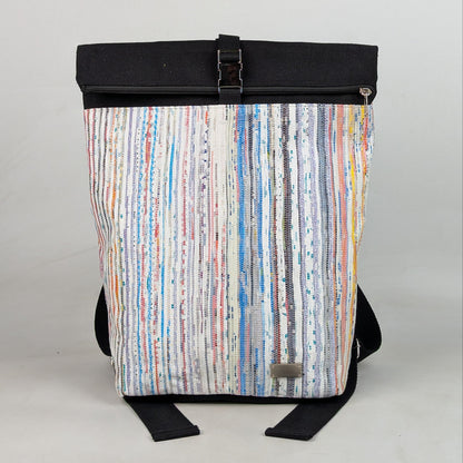 Upcycled Handcrafted Spartan Backpack (SBP0526-010) PS_W