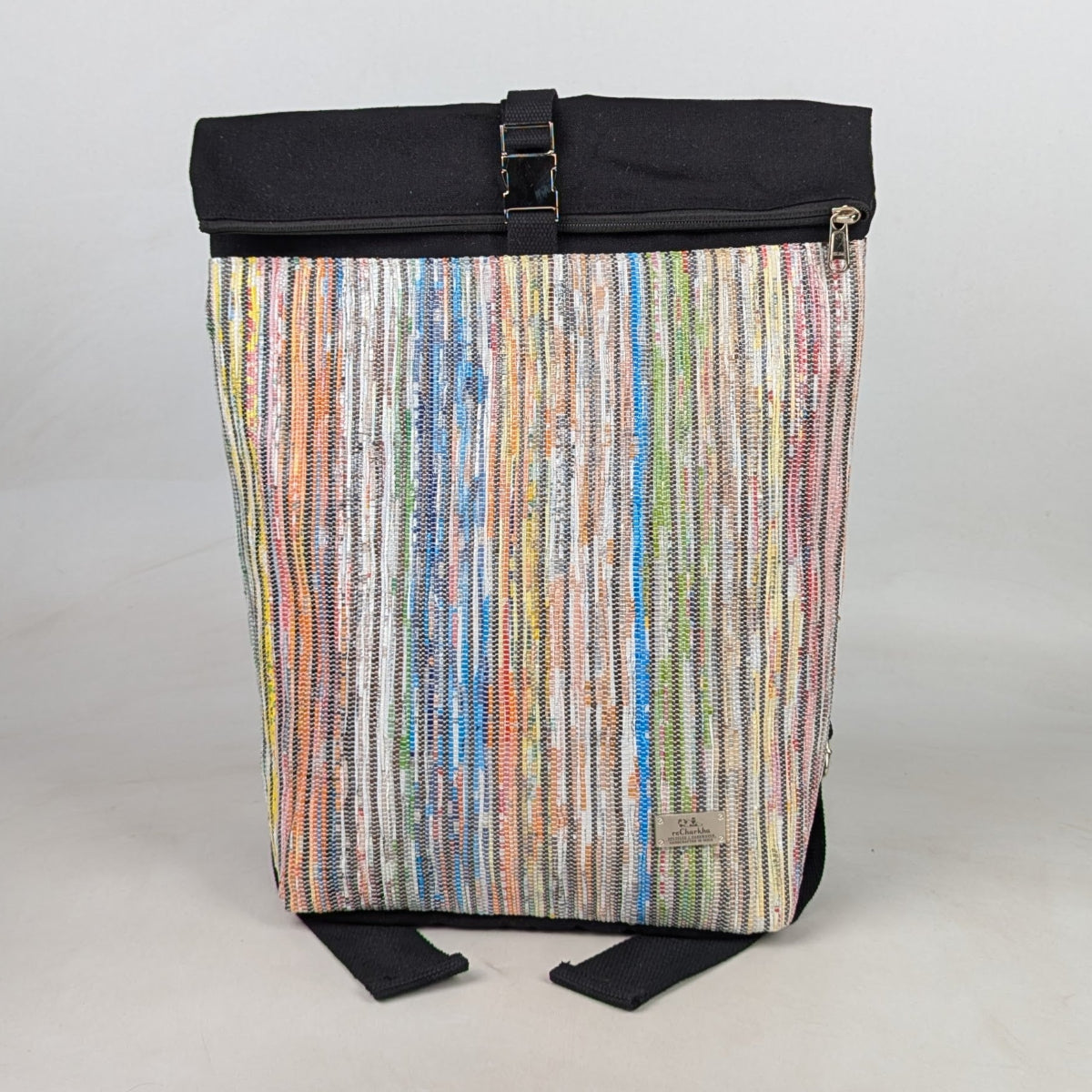 Upcycled Handcrafted Spartan Backpack (SBP0626-003) PS_W