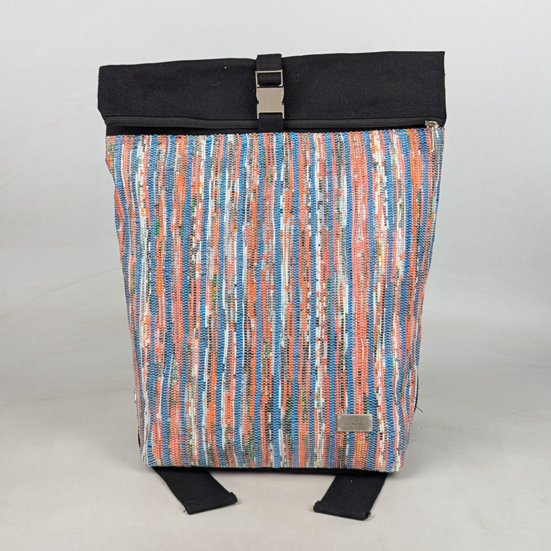 Upcycled Handcrafted Spartan Backpack (SBP0626-004) PS_W
