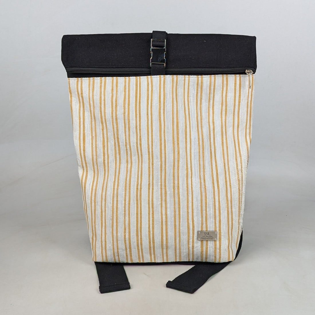 Upcycled Handcrafted Spartan Backpack (SBP0626-010) PS_W