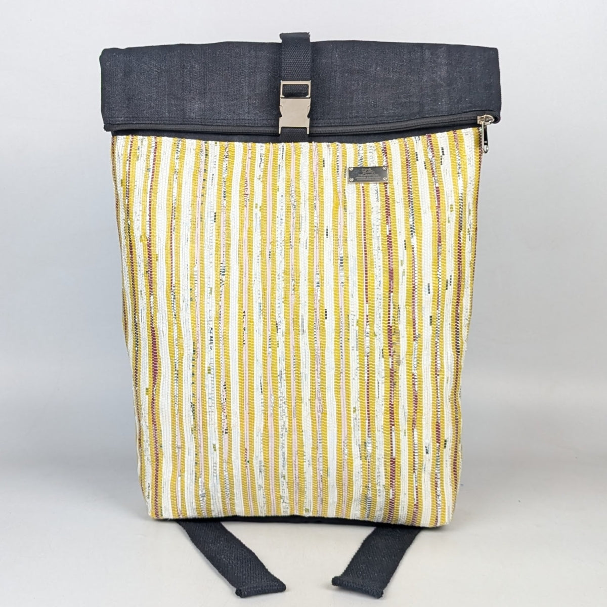 Upcycled Handcrafted Spartan Backpack (SBP0725-004) PS_W