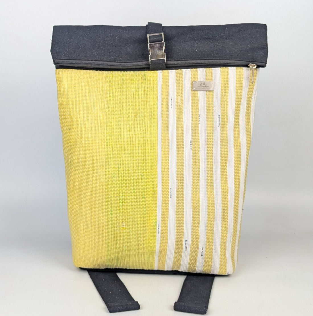 Upcycled Handcrafted Spartan Backpack (SBP0725-006) PS_W