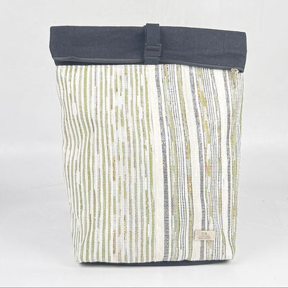 Upcycled Handcrafted Spartan Laptop Backpack (SLBP0826-002)