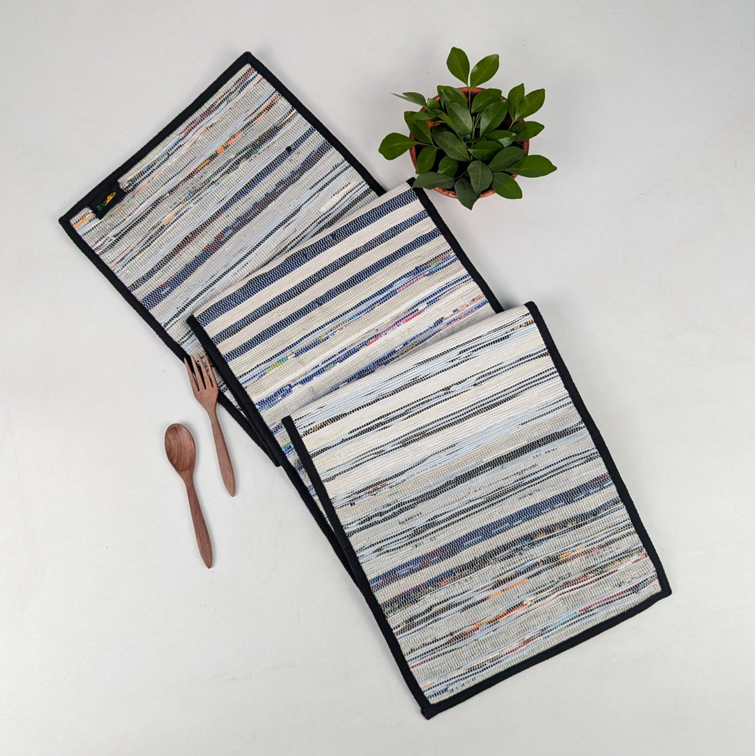 Upcycled Handcrafted Table Runner (TR0525-005) PS_W