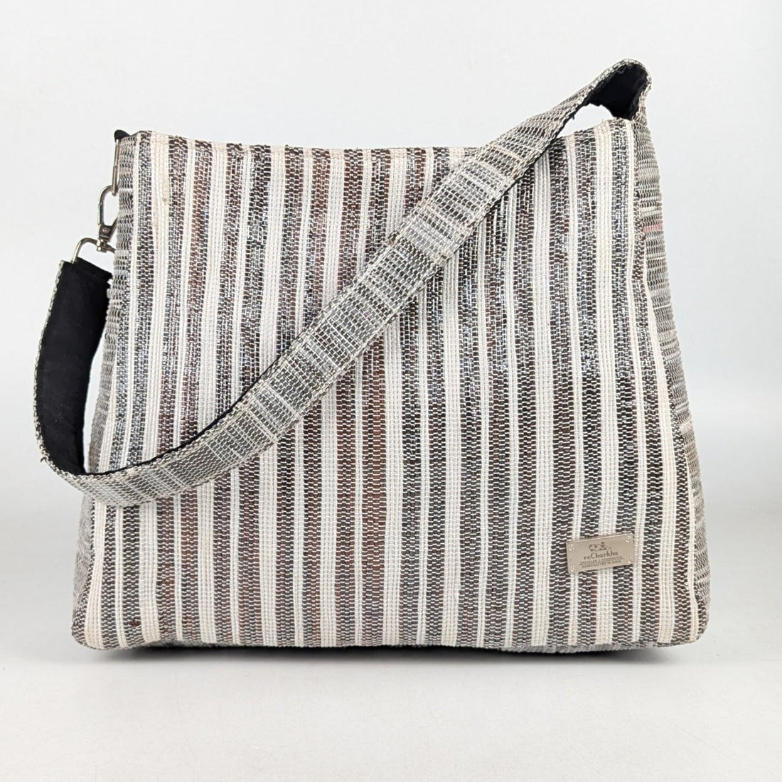 Upcycled Handcrafted Trapeze Tote (TT1025-008) PS_W