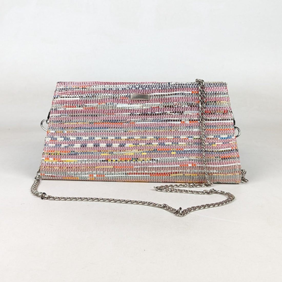 Upcycled Handcrafted Trapeze Clutch (TC0326-002)