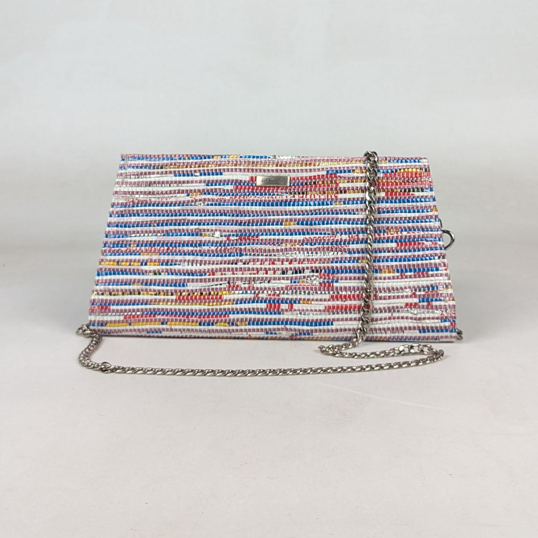 Upcycled Handcrafted Trapeze Clutch (TC0326-007)