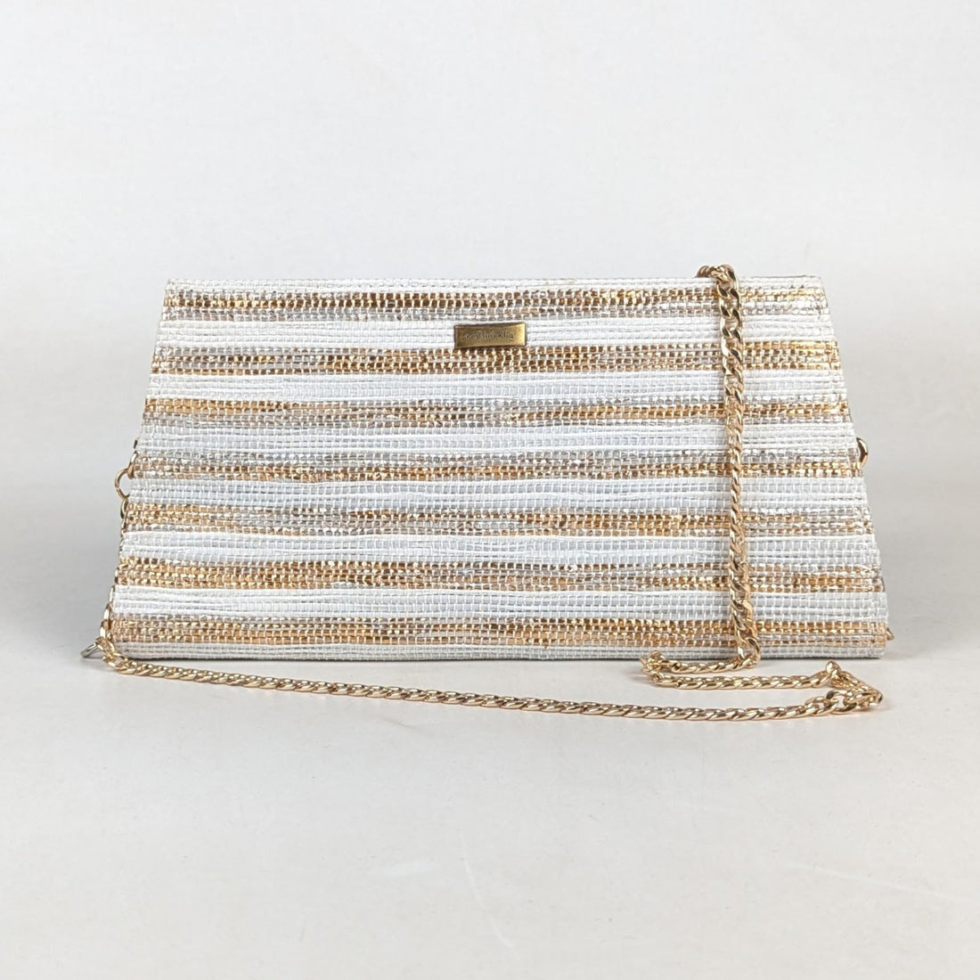 Upcycled Handcrafted Trapeze Clutch (TC0426-011) 