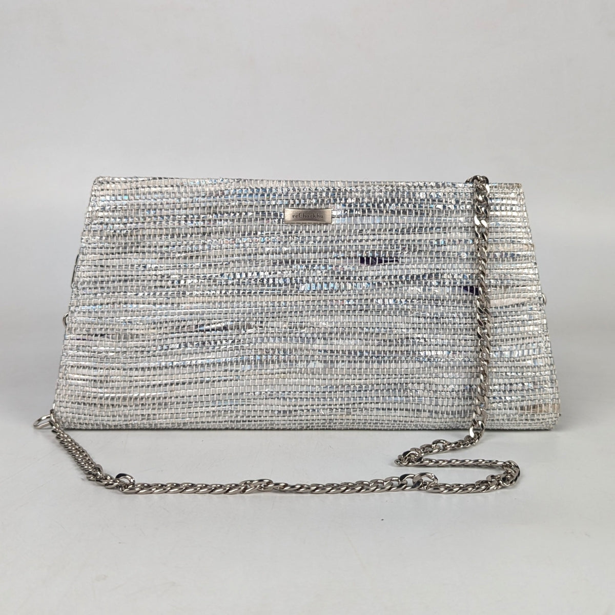 Upcycled Handcrafted Trapeze Clutch (TC0925-009) PS_W