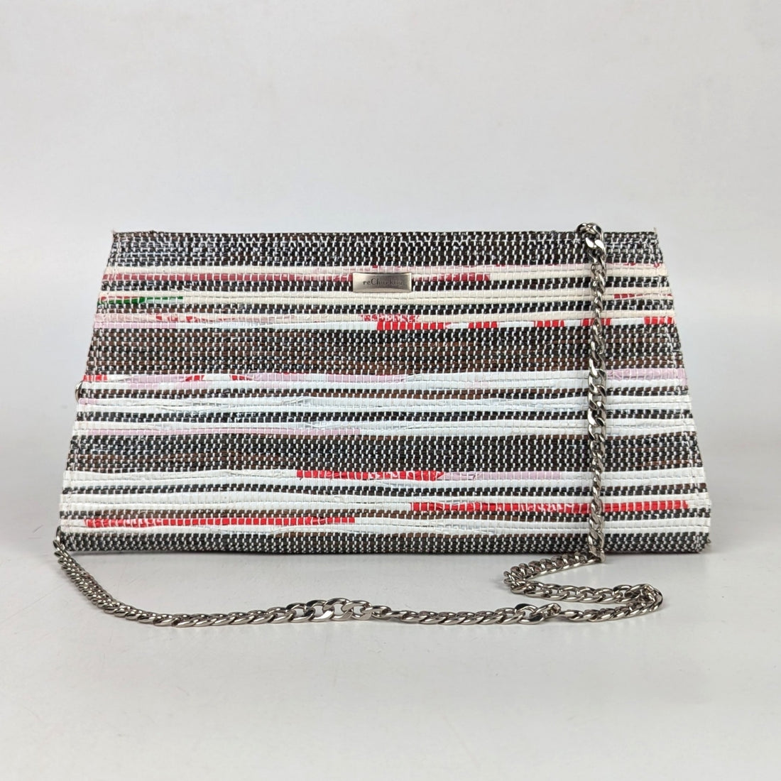 Upcycled Handcrafted Trapeze Clutch (TC0925-011) PS_W