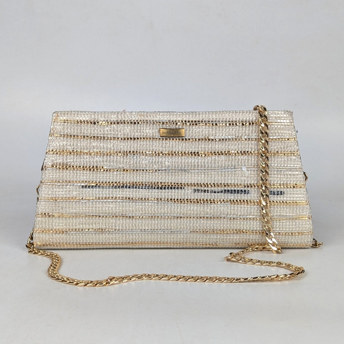 Upcycled Handcrafted Trapeze Clutch (TC0925-015) PS_W