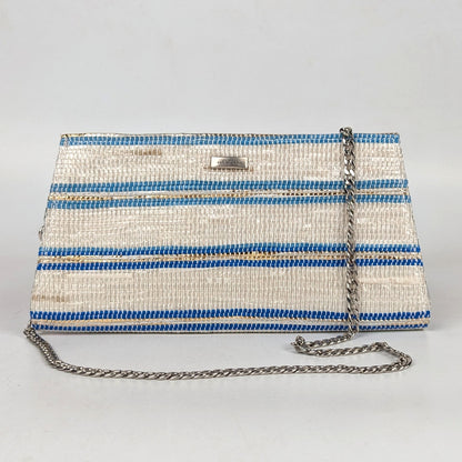Upcycled Handcrafted Trapeze Clutch (TC0925-017) PS_W