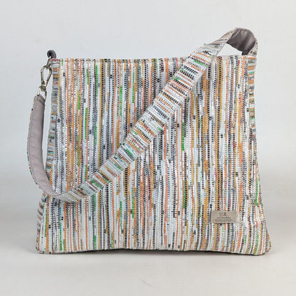 Upcycled Handcrafted Trapeze Tote (TT0126-006) PS_W