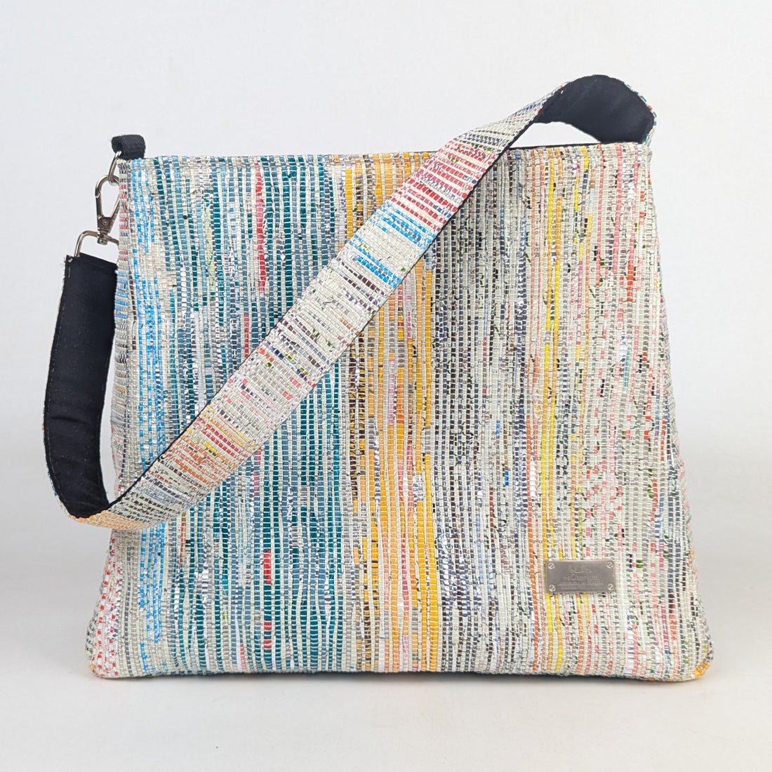 Upcycled Handcrafted Trapeze Tote (TT0226-008) PS_W