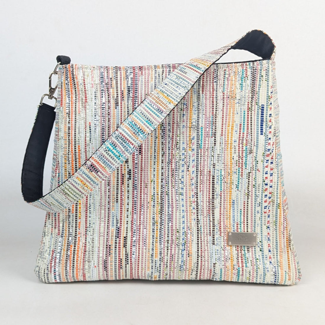 Upcycled Handcrafted Trapeze Tote (TT0226-015) PS_W