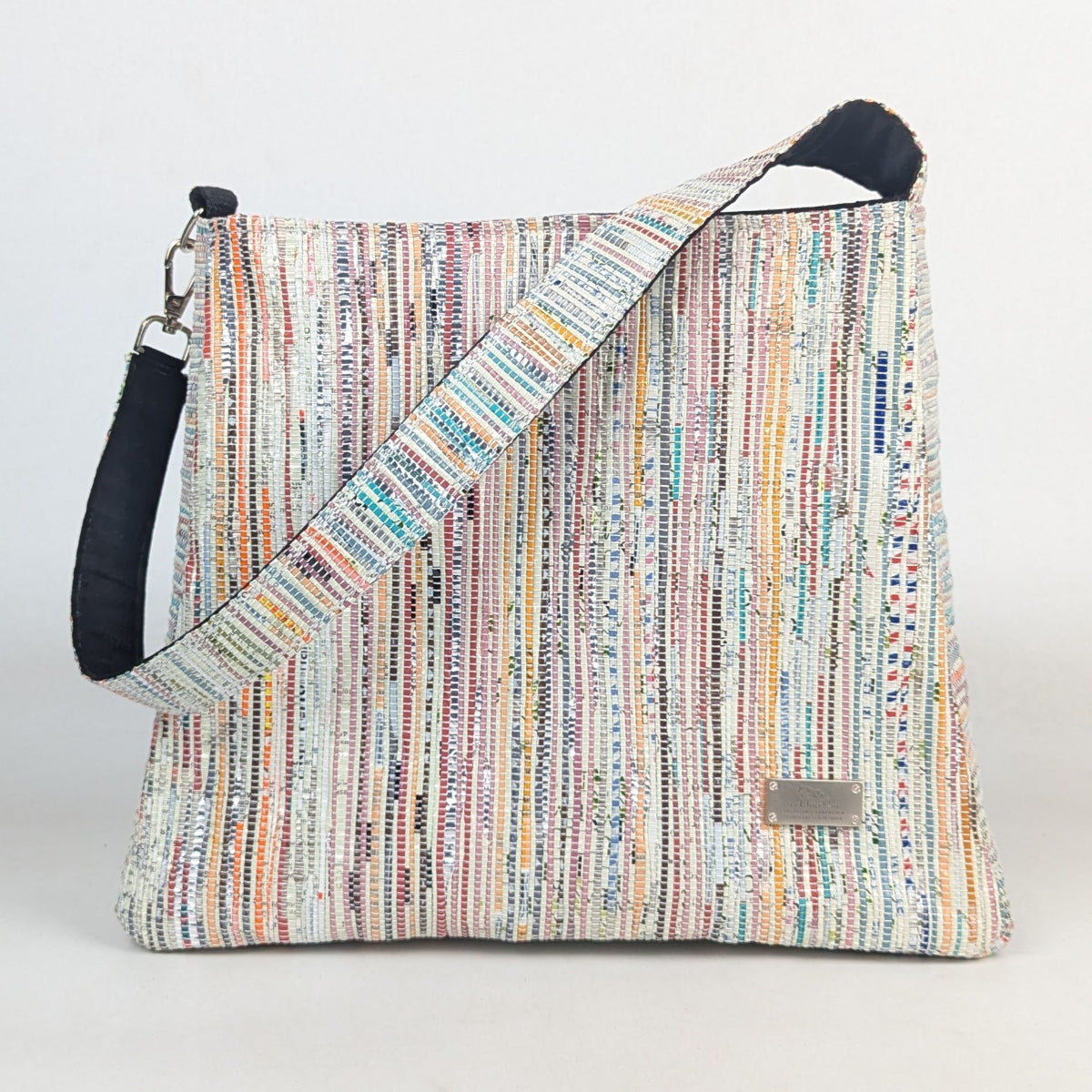 Upcycled Handcrafted Trapeze Tote (TT0226-015) PS_W