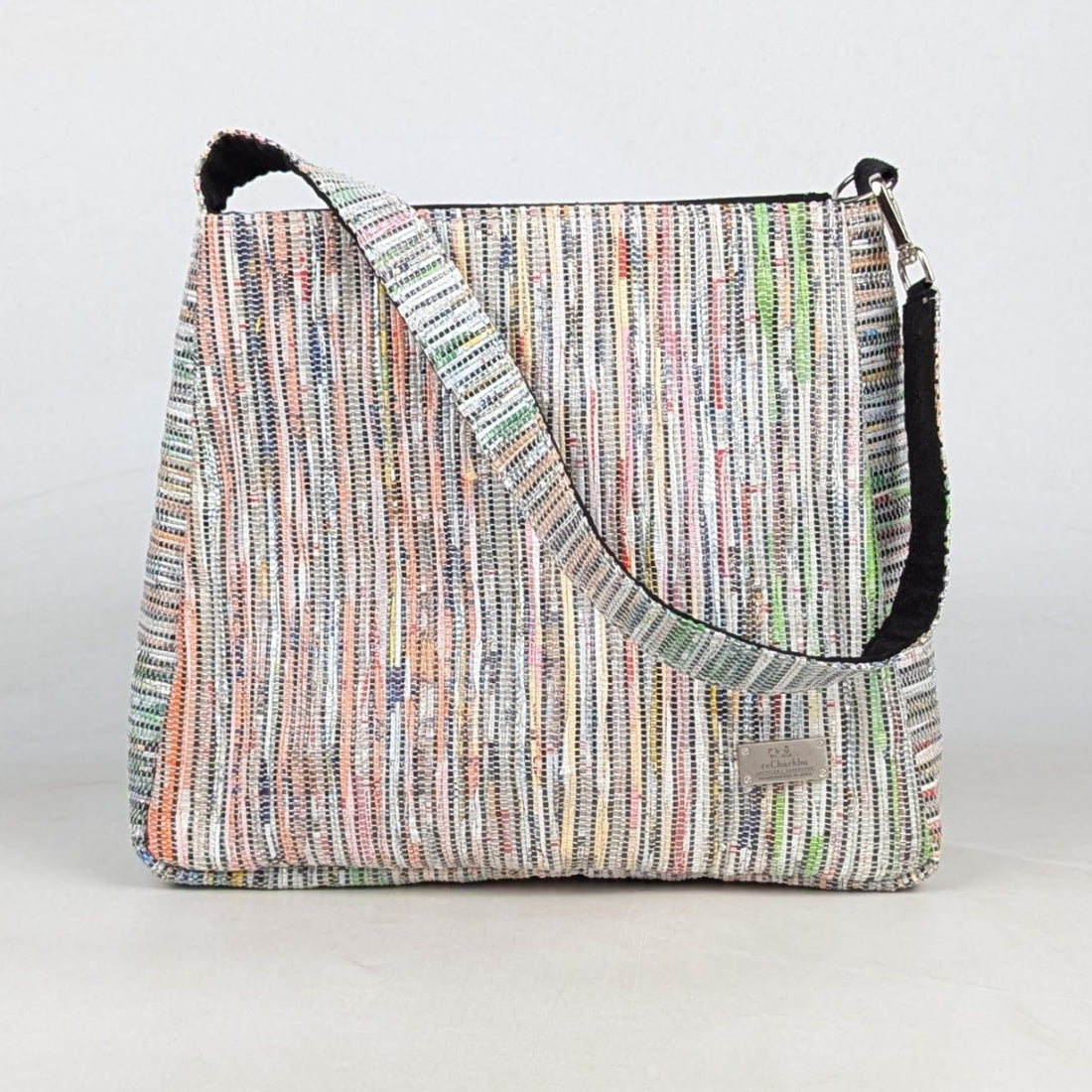 Upcycled Handcrafted Trapeze Tote (TT0726-005) 