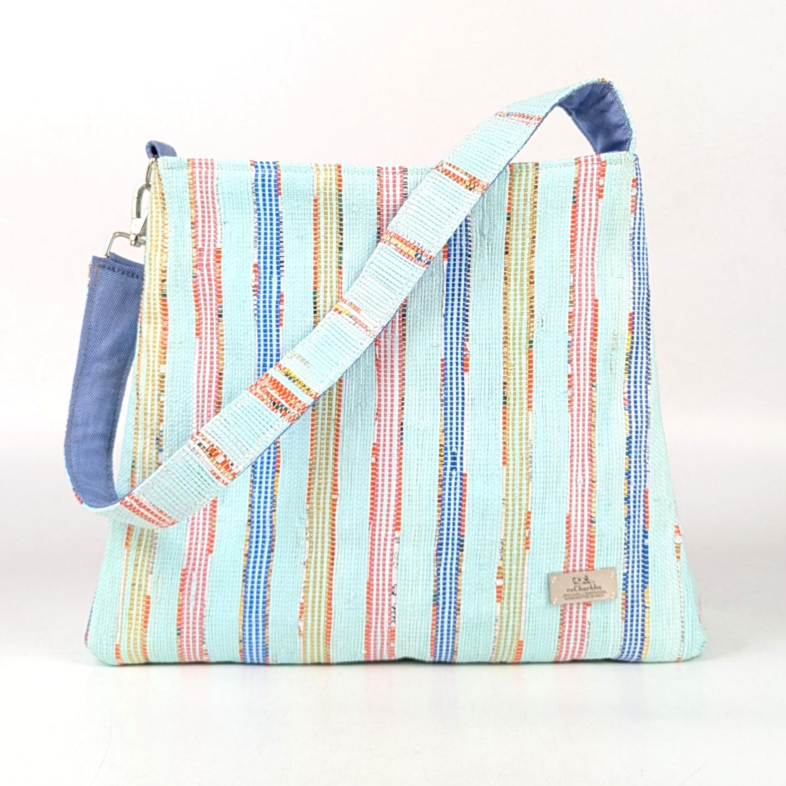 Upcycled Handcrafted Trapeze Tote (TT0925-005) PS_W