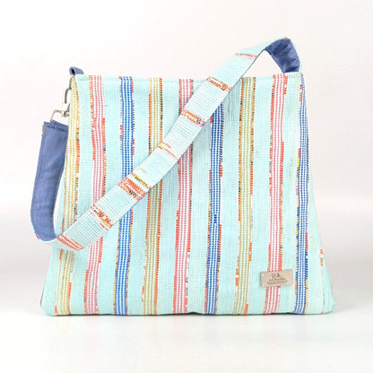 Upcycled Handcrafted Trapeze Tote (TT0925-005) PS_W