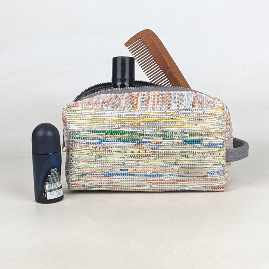 Upcycled Handcrafted Travel Pouch (TK0726-004) 