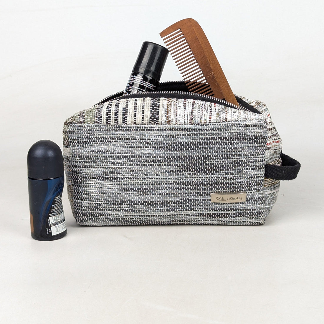 Upcycled Handcrafted Travel Pouch (TK0826-009) 