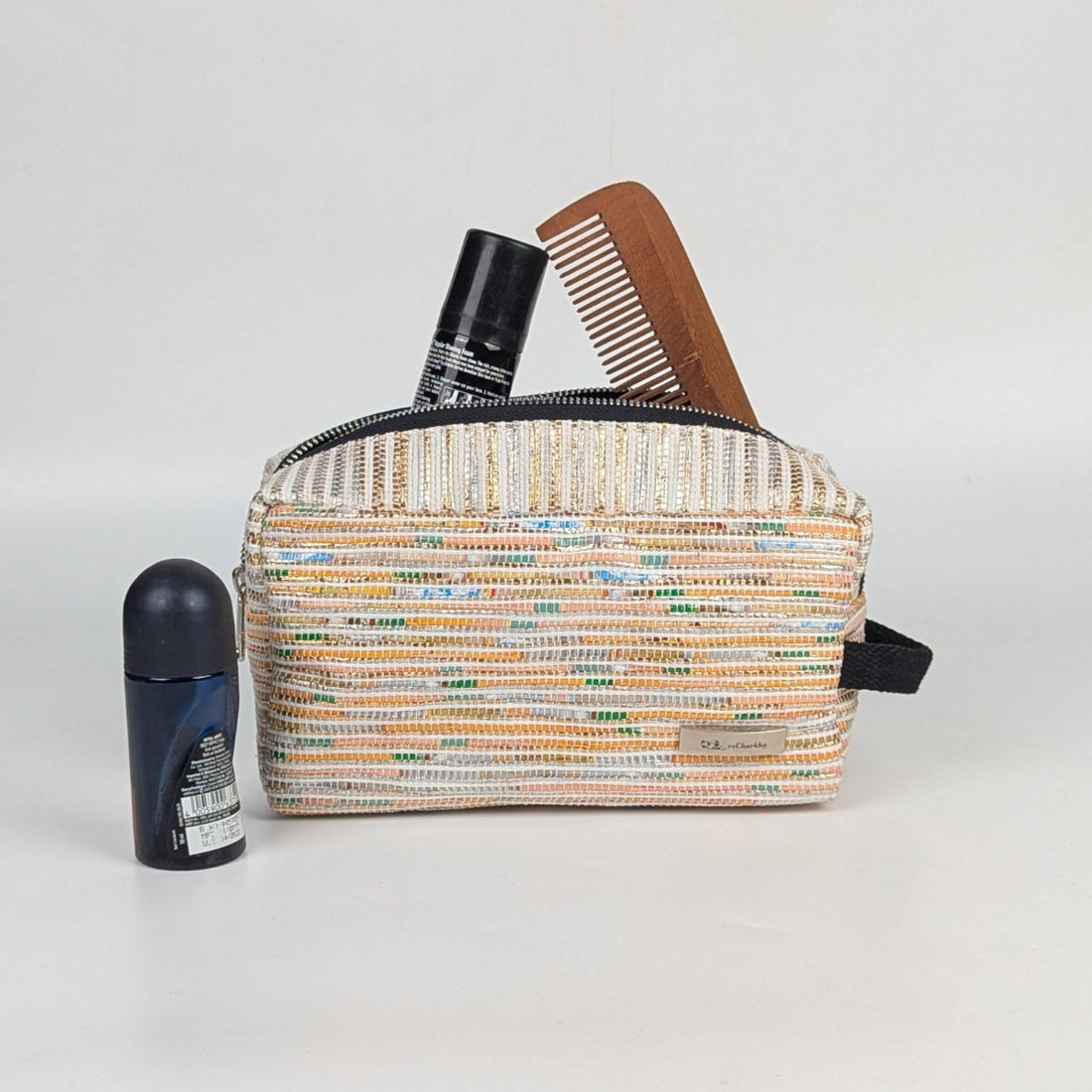 Upcycled Handcrafted Travel Pouch (TK0926-008)