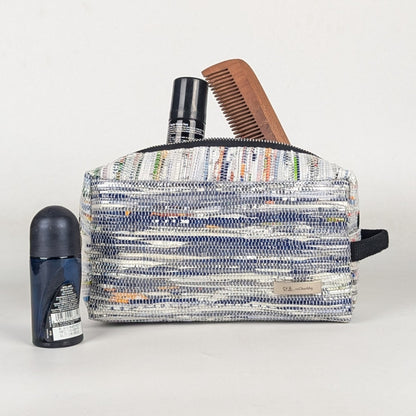 Upcycled Handcrafted Travel Pouch (TK1225-008) PS_W