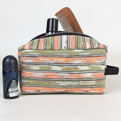 Upcycled Handcrafted Travel Pouch (TK1225-015) PS_W