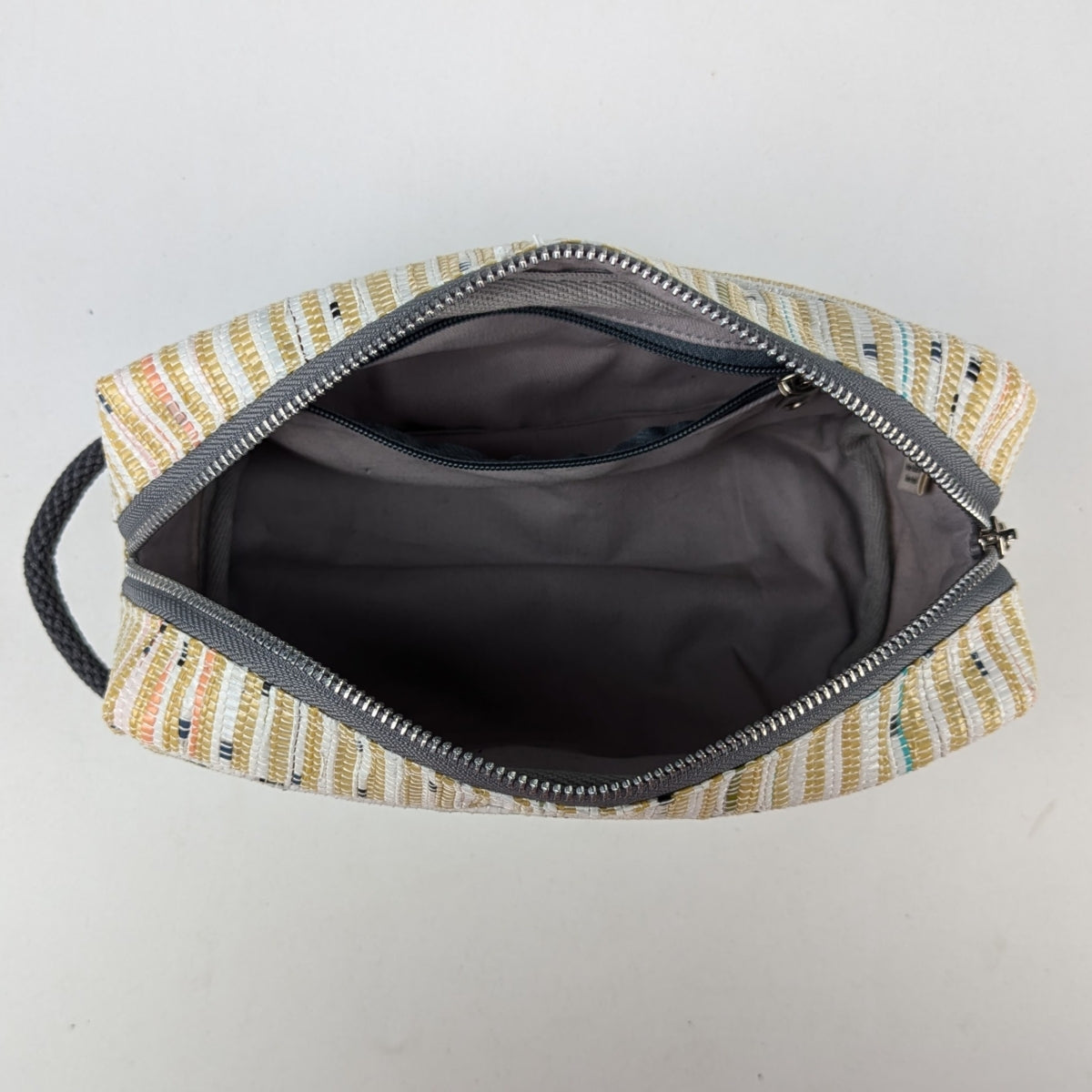 Upcycled Handcrafted Travel Pouch (TK1225-017) PS_W