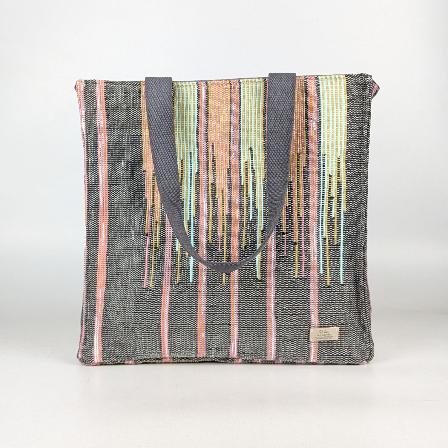 Upcycled Handcrafted Urban Tote (UT1025-001) [for 14&quot; laptop] PS_W