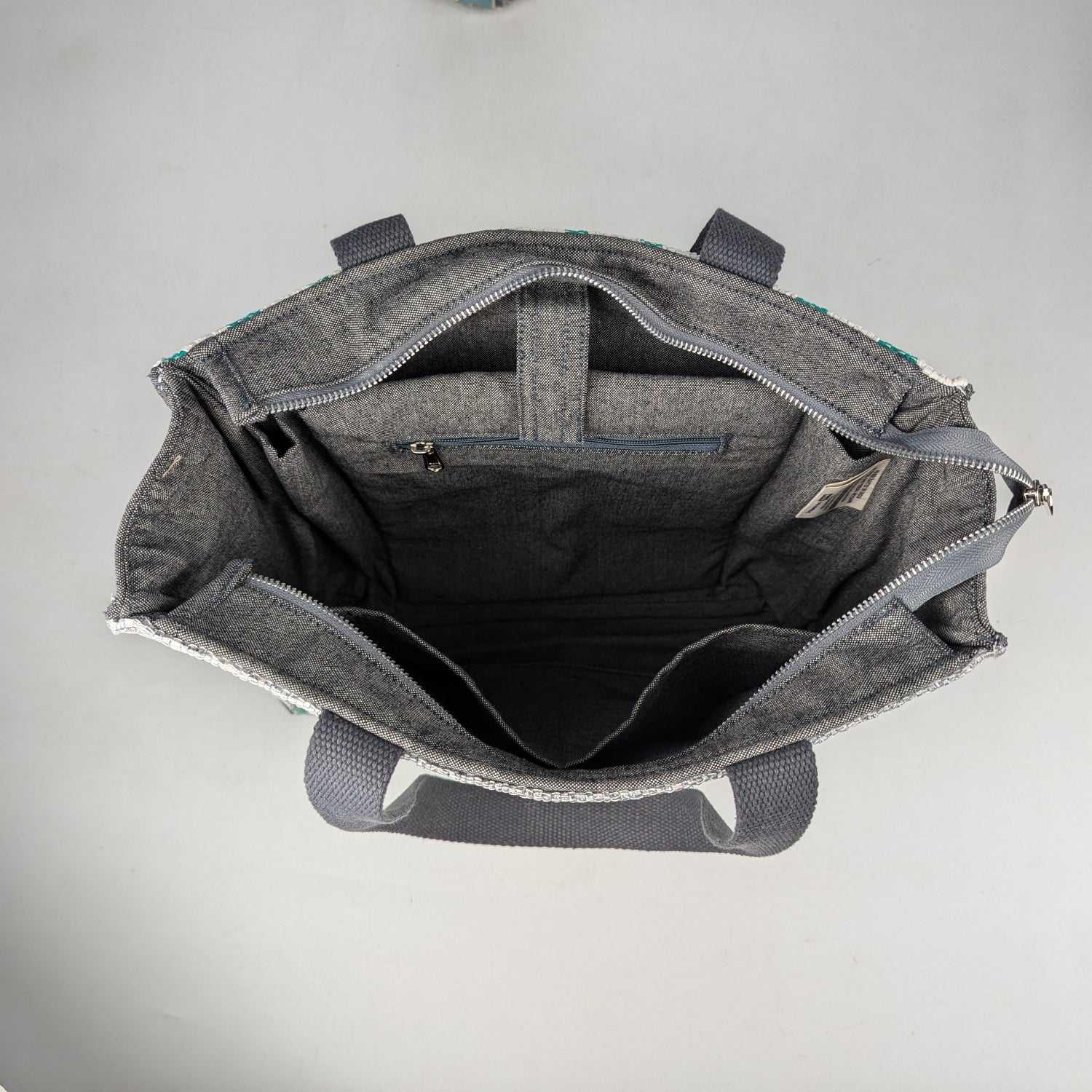 Upcycled Handcrafted Urban Tote (UT1025-002) [for 14&quot; laptop] PS_W
