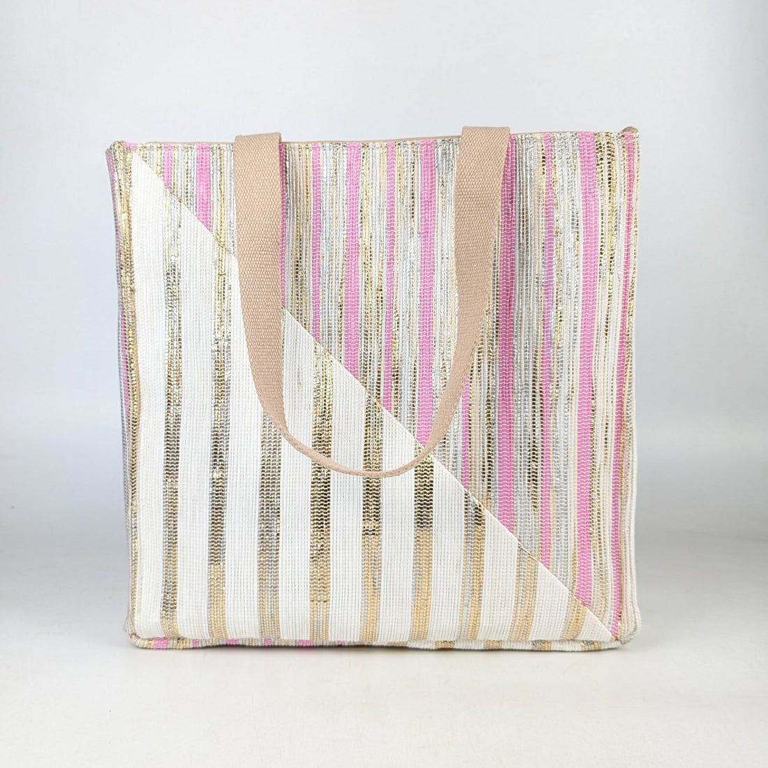 Upcycled Handcrafted Urban Tote (UT1025-007) [for 14&quot; laptop]