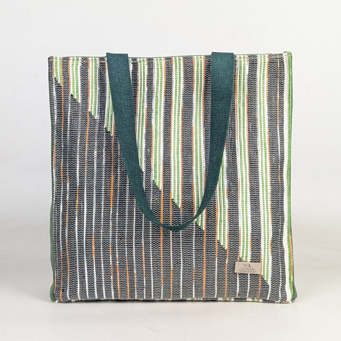 Upcycled Handcrafted Urban Tote (UT0226-003) [for 14" laptop] PS_W