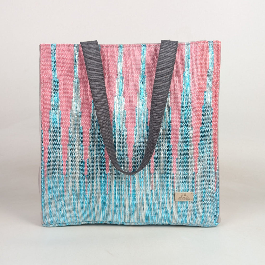 Upcycled Handcrafted Urban Tote (UT0226-004) [for 14" laptop] PS_W