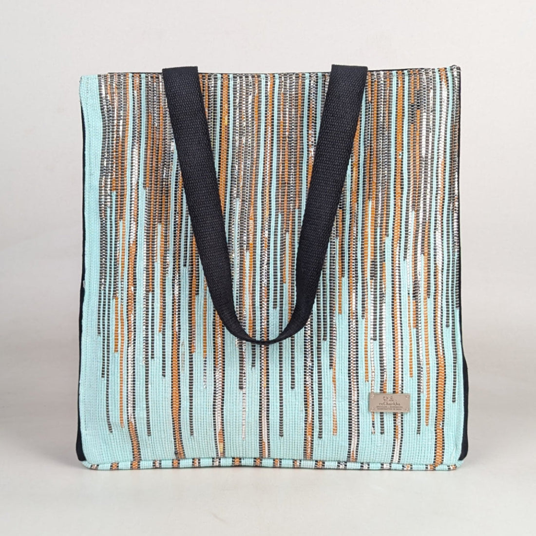 Upcycled Handcrafted Urban Tote (UT0226-008) [for 14" laptop] PS_W