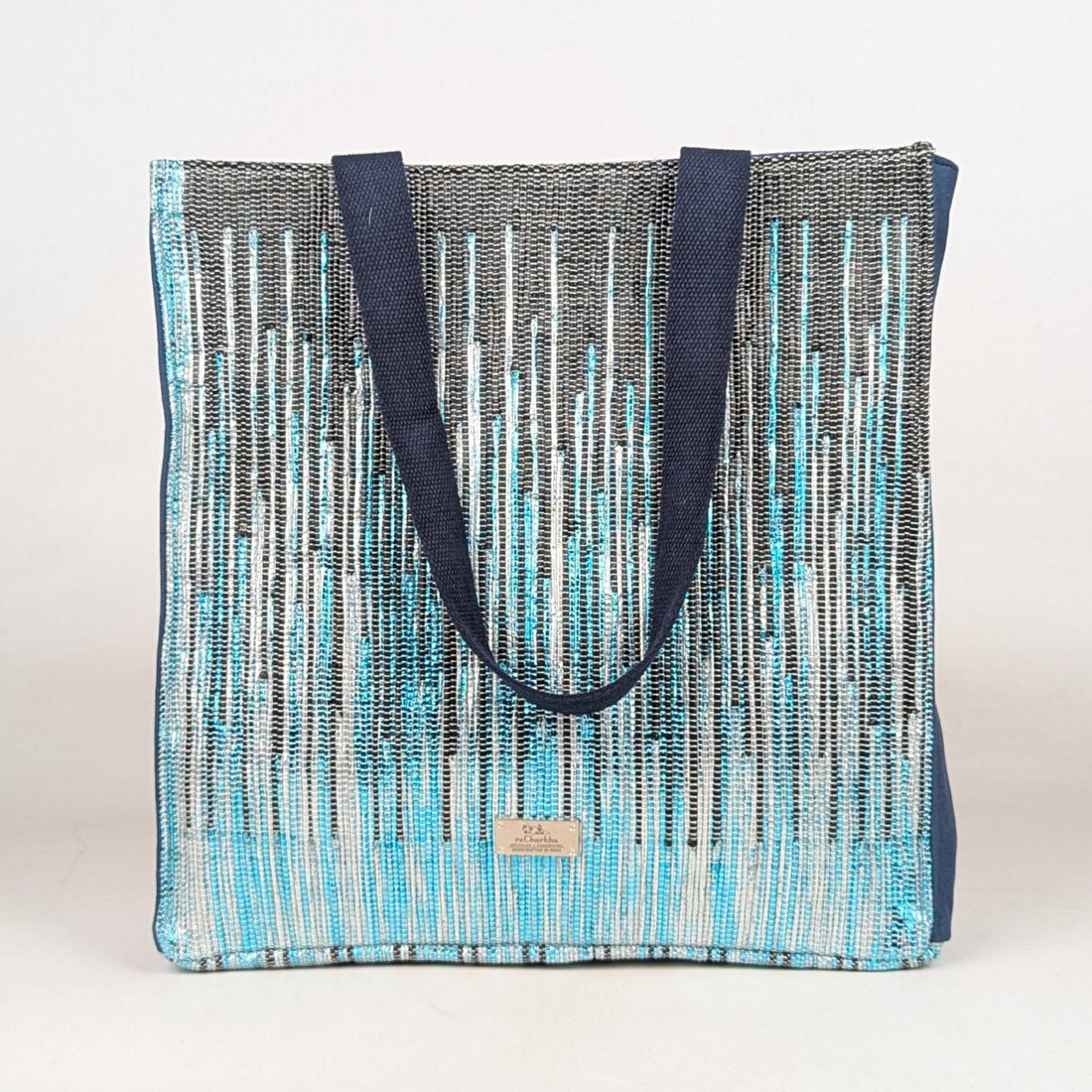 Upcycled Handcrafted Urban Tote (UT0326-002) [for 14" laptop] PS_W