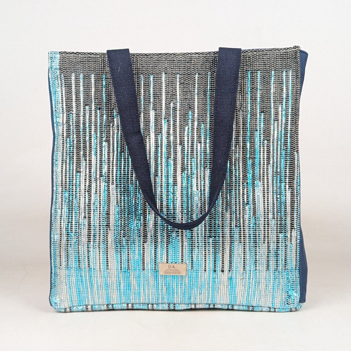 Upcycled Handcrafted Urban Tote (UT0326-002) [for 14" laptop] PS_W
