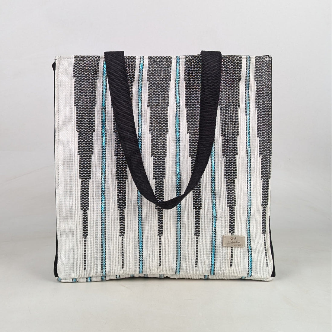 Upcycled Handcrafted Urban Tote (UT0626-001) [for 14" laptop]