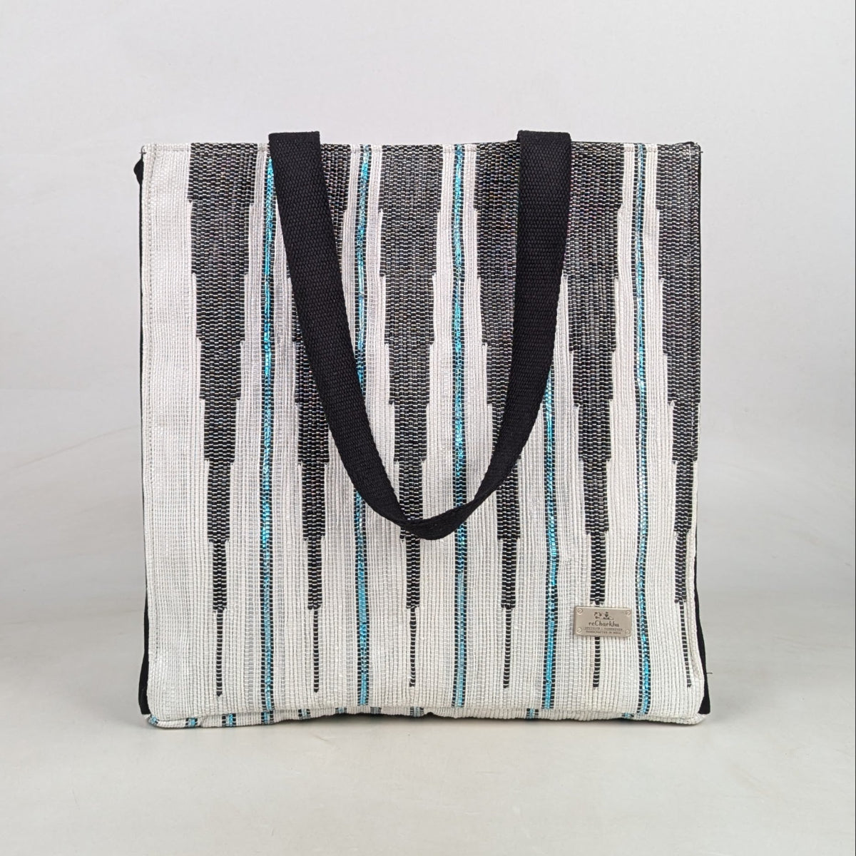 Upcycled Handcrafted Urban Tote (UT0626-001) [for 14" laptop]