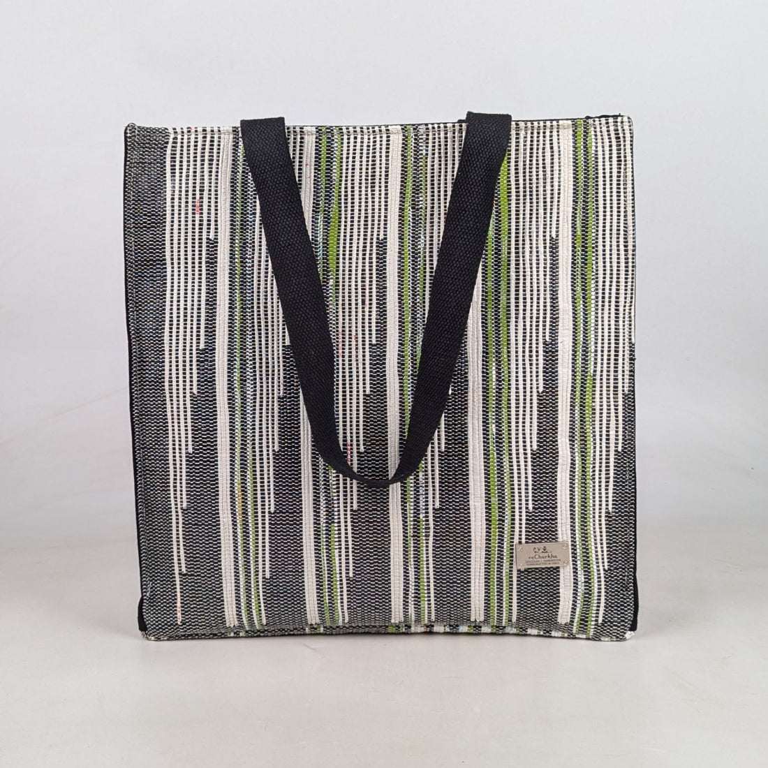 Upcycled Handcrafted Urban Tote (UT0626-011) [for 14" laptop]