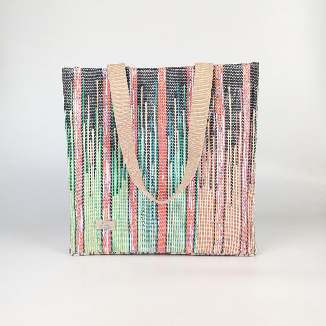 Upcycled Handcrafted Urban Tote (UT0725-013) PS_W