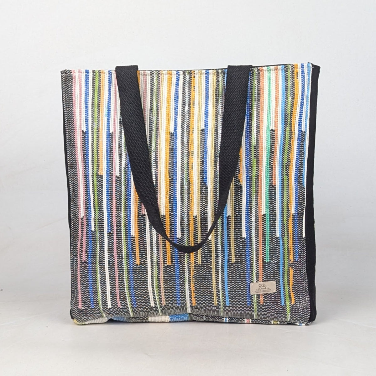 Upcycled Handcrafted Urban Tote (UT0826-004) [for 14" laptop]