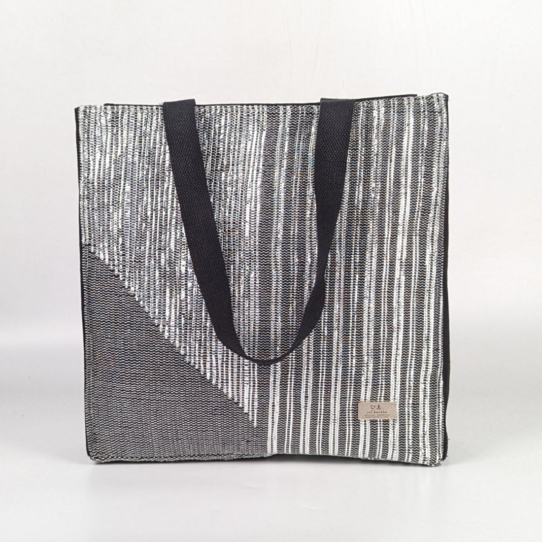 Upcycled Handcrafted Urban Tote (UT0926-002) [for 14" laptop]