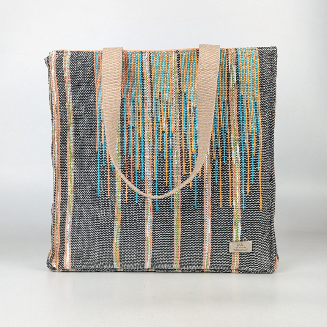 Upcycled Handcrafted Urban Tote (UT1025-005) [for 14&quot; laptop] PS_W