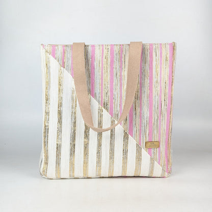 Upcycled Handcrafted Urban Tote (UT1025-007) [for 14&quot; laptop]