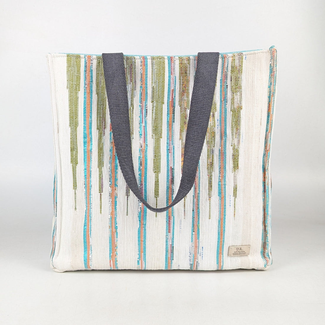 Upcycled Handcrafted Urban Tote (UT1025-008) [for 14&quot; laptop]