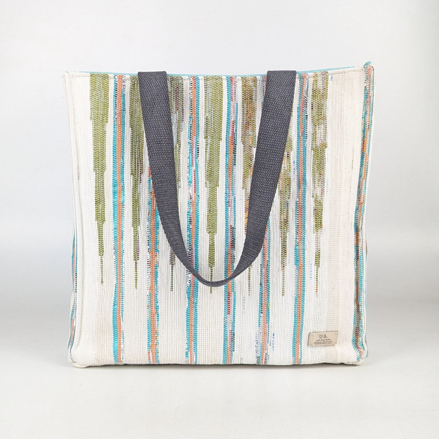 Upcycled Handcrafted Urban Tote (UT1025-008) [for 14&quot; laptop]